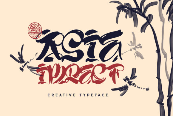Asia Impact Font: A Display Typeface for Stunning Craft Projects