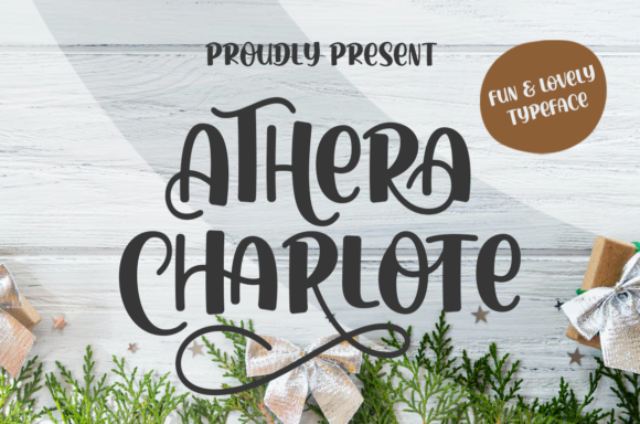 Athera Charlote Font in Brand Design Projects