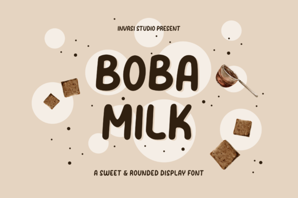 Boba Milk Font: Sweet Typography for Memorable Branding
