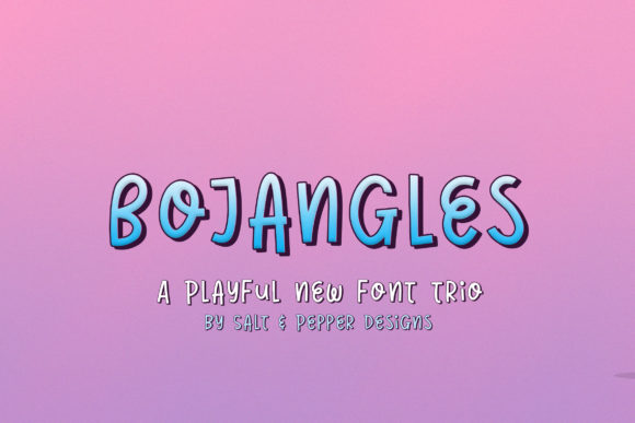 Bojangles Font Brings Playful Energy to Editorial Design
