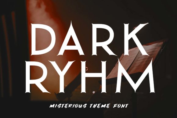 Dark Ryhm: A Bold Display Font for Creative Projects
