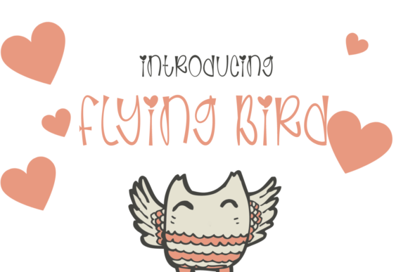 Flaying Bird Font for Polished and Memorable Branding