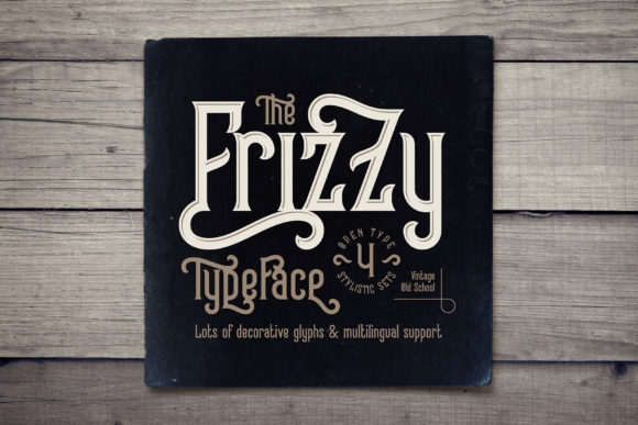 Frizzy Font: A Display Typeface for Modern Branding