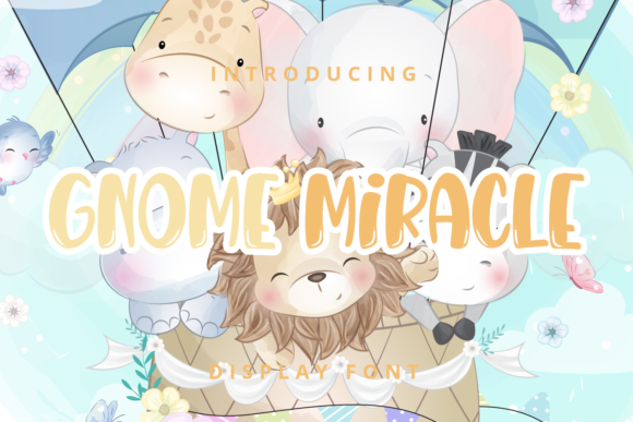 Gnome Miracle Font for Memorable Branding and Display Design