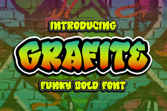 Grafite Font for Bold Editorial Design and Creative Typography