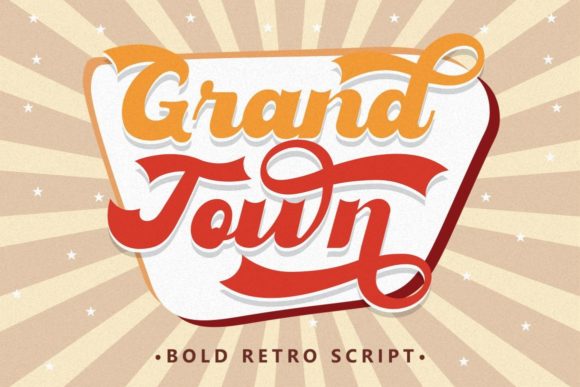 Grandtown Font: Bold Typography for Memorable Branding