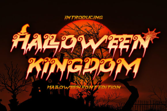 Halloween Kingdom Display Font for Web Design Projects