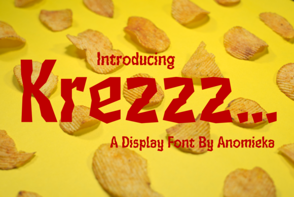 Krezzz Font: A Playful Display Typeface for Halloween and Creative Branding
