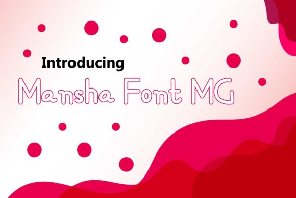 Mansha MG Font for Business Branding and Design