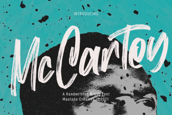Mc Cartey Display Font for Editorial and Brand Design