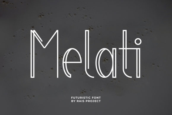 Melati Font for Makers: A Display Typeface That Elevates Creative Projects