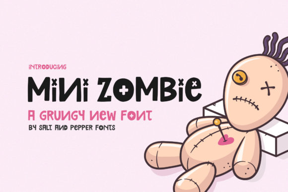 Mini Zombie Font for Eye-Catching Campaign Design