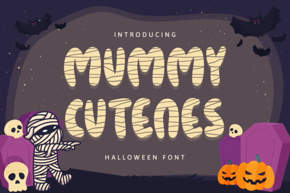 Mummy Cutenes Font for Playful Editorial Projects