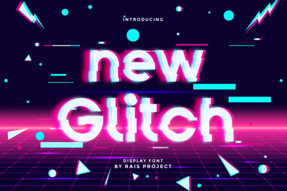 New Glitch Font for Bold Display and Daring Campaigns