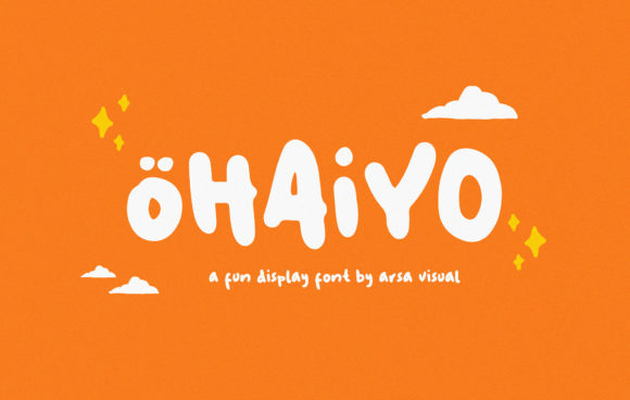 Ohaiyo Font: A Playful Typeface for Creative Campaigns