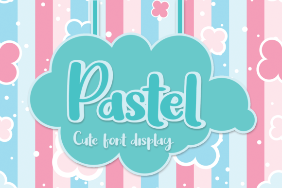Pastel Display Font for Sweet and Playful Creations