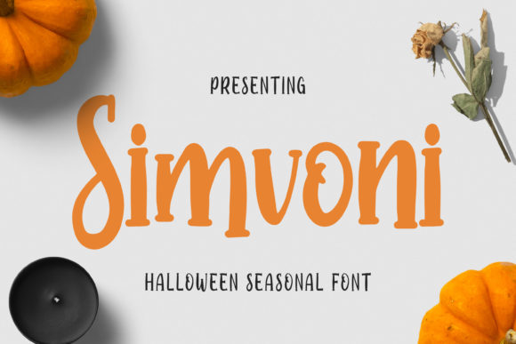 Simvoni: A Display Font for Creative Publishing