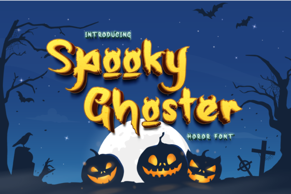 Spooky Ghoster Font Review for Halloween and Creative Projects