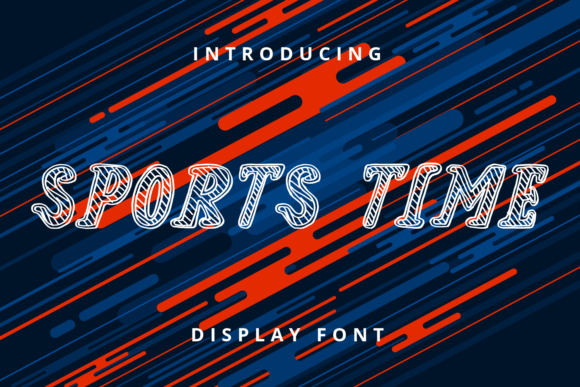 Sports Time Font Adds a Bold Touch to Creative Projects