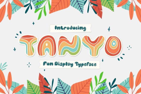 Tanyo Display Font for Editorial Design