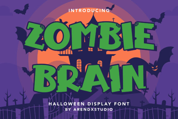 Zombie Brain Font for a Spooky Brand Boost